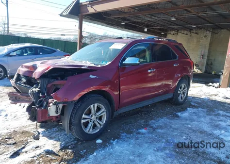 2012 Chevrolet Equinox Ltz из США, поврежденный, VIN 2GNFLGEK2C6322372